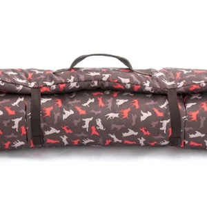 Outdoor Water-Resistant Dog Chill Pad — Portable Roll-Up Comfort Mat for Travel & Camping